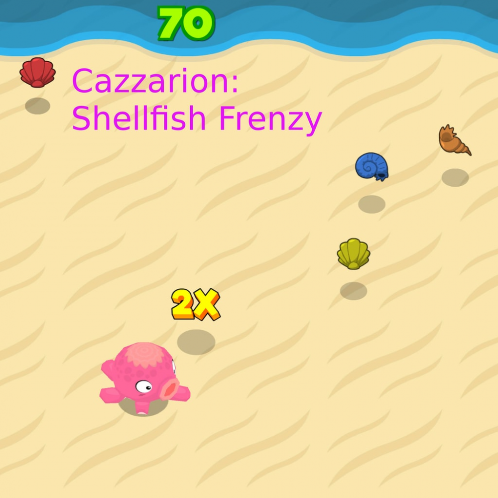 Cazzarion: Shellfish Frenzy PS5 Cazzarion: Shellfish Frenzy PS5