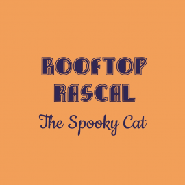 Rooftop Rascal: The Spooky Cat