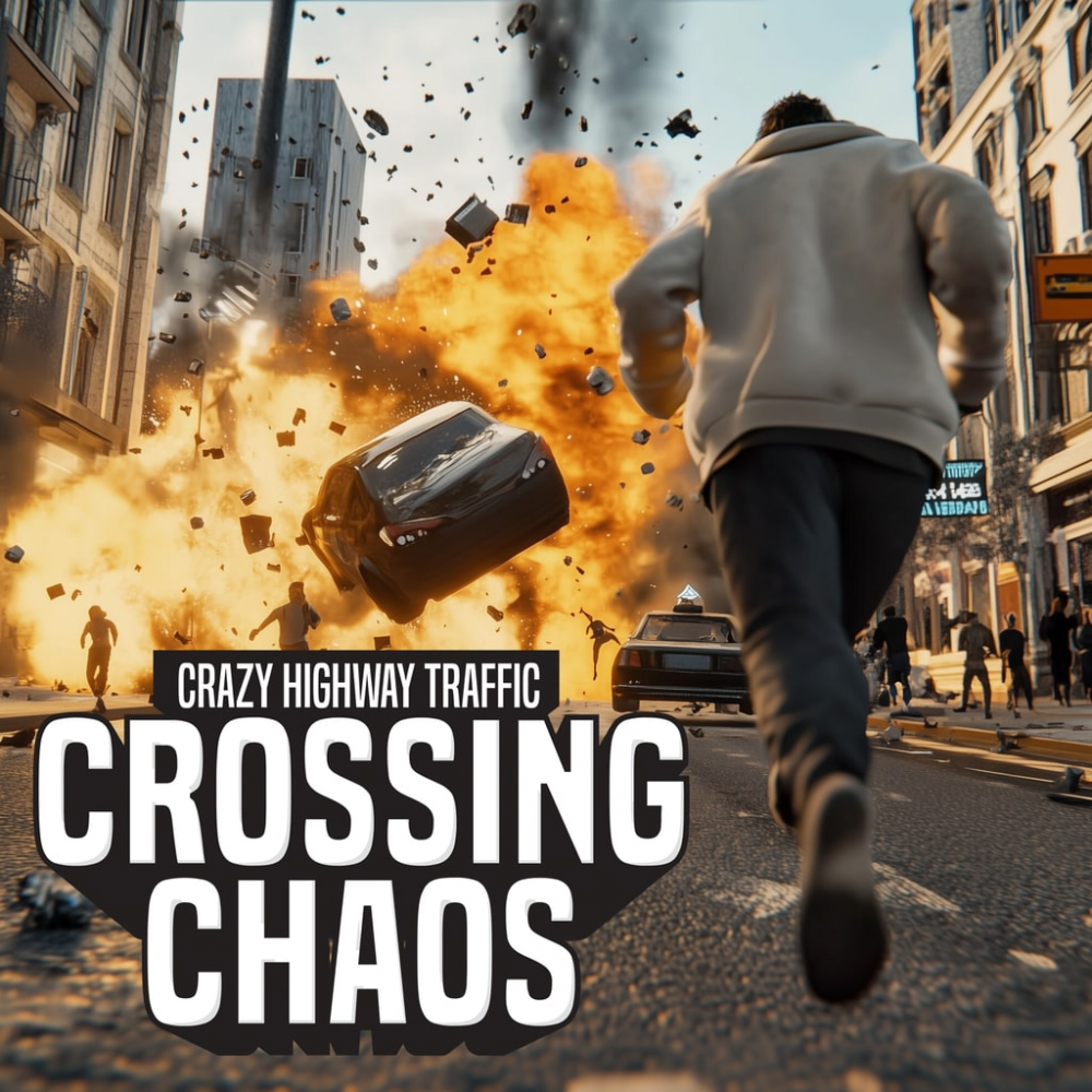 Crossing Chaos - Crazy Highway Traffic Crossing Chaos - Crazy Highway Traffic