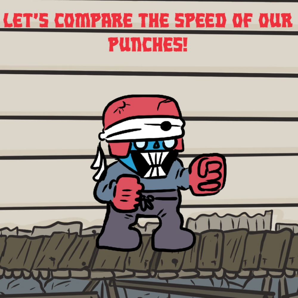 Let's compare the speed of our punches! PS5 Let's compare the speed of our punches! PS5