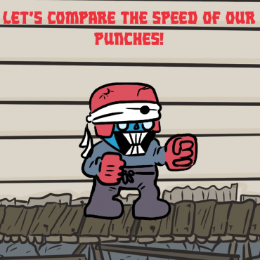 Let's compare the speed of our punches! PS5