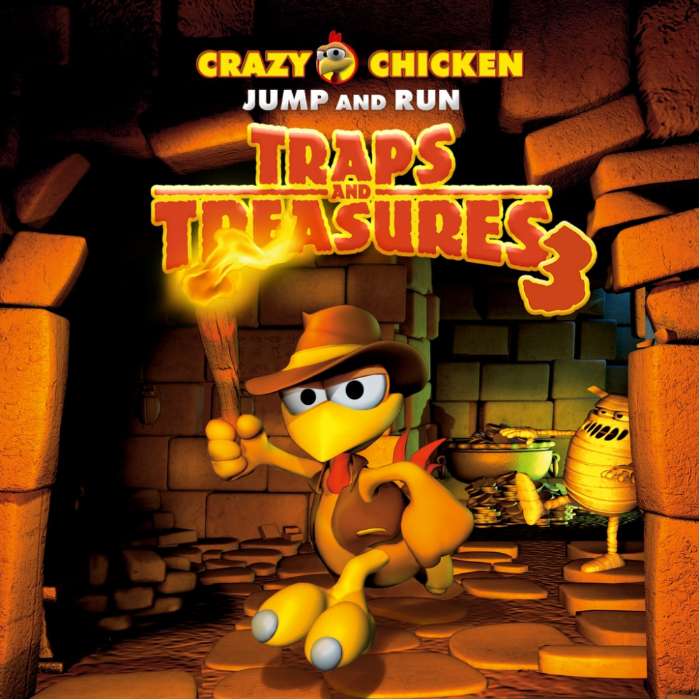 Crazy Chicken – Traps and Treasures 3 PS5 Crazy Chicken – Traps and Treasures 3 PS5