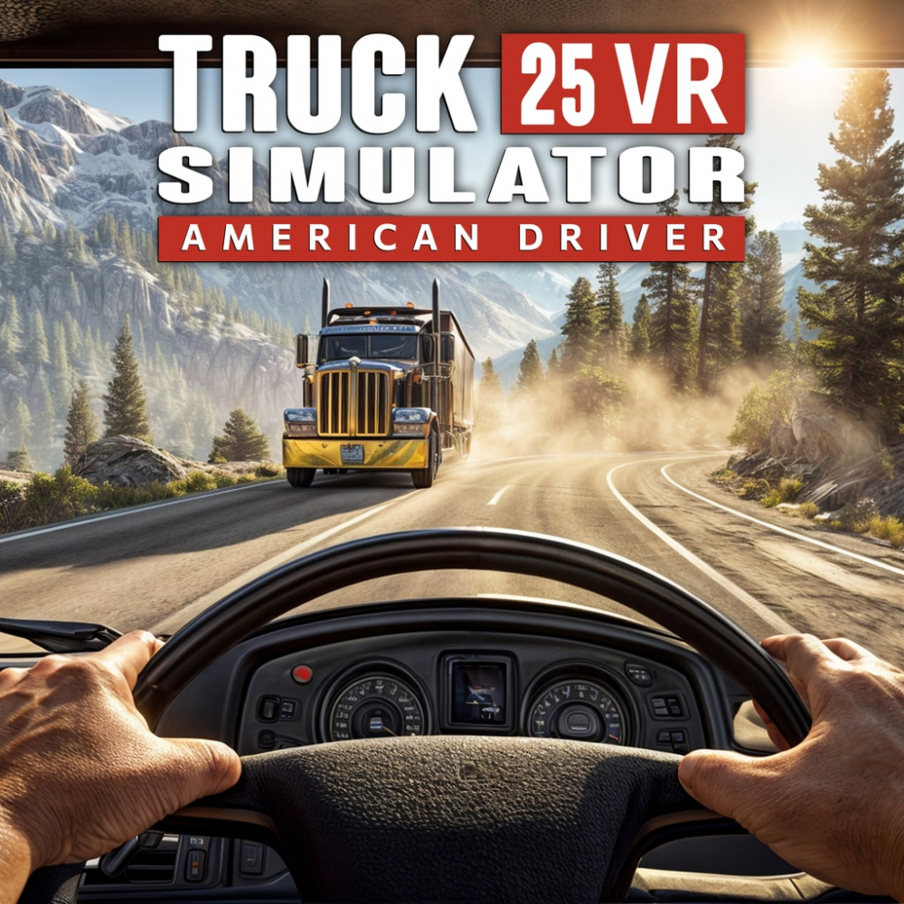 TRUCK SIMULATOR 25 VR - AMERICAN DRIVER PS5 TRUCK SIMULATOR 25 VR - AMERICAN DRIVER PS5
