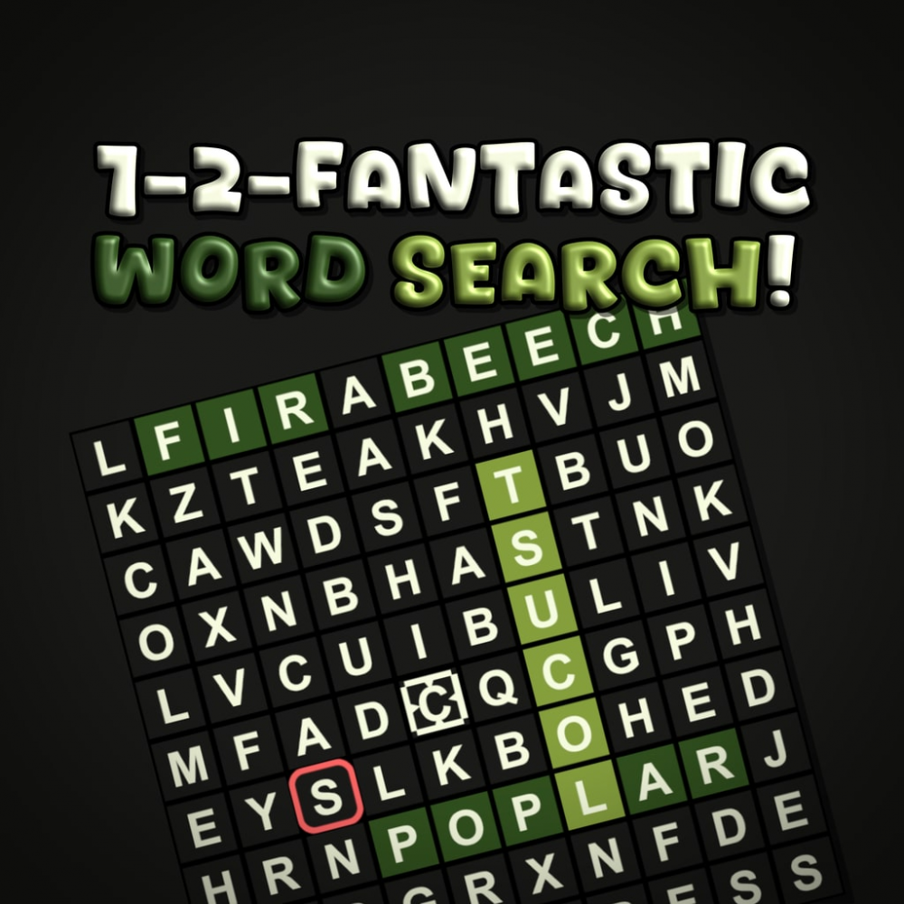 1-2-Fantastic Word Search! 1-2-Fantastic Word Search!