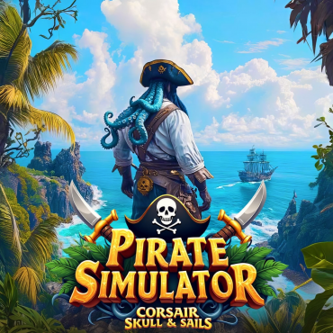Pirate Simulator - Corsair Skull & Sails PS5