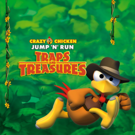 Crazy Chicken Jump 'n' Run Traps and Treasures PS5