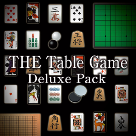 THE Table Game Deluxe Pack  -Mahjong, Go, Shogi, Tsume Shogi, Othello, Card, Hanafuda, Shisen Mahjong Solitaire, Chess, Backgammon- PS5