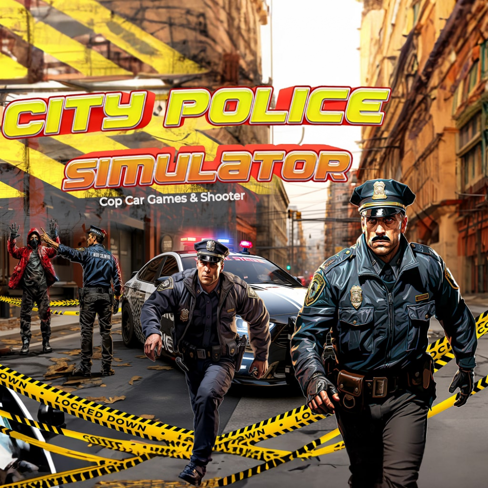 City Police Simulator - Cop Car Games & Shooter City Police Simulator - Cop Car Games & Shooter