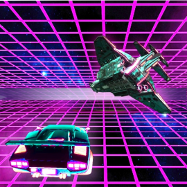 Brain in Retro Space