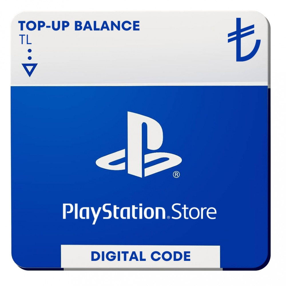 PSN Store TL Top-Up (Digital Code)